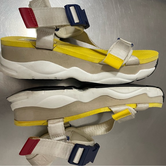 Zara strappy sandals teva style adjustable size 41 US 10 - Picture 3 of 4